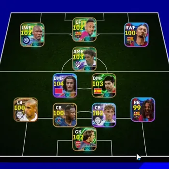 eFootball Accounts Legends & Iconic Players Android|Power 3139|BigTime Roberto Carlos '02|6 Epic Rui Costa,Xabi