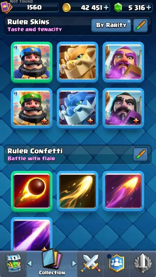 Clash Royale Accounts CL | KTL 16 Max| Trophy 12508 | Card 121/121 | 5 H image 10