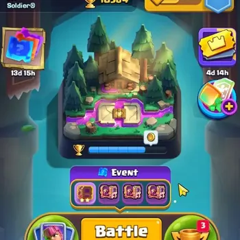 Clash Royale Accounts High-End Trophy 10364|CL 1471|KTL 14|123 Cards|1 Max|8 Champ|5 Hero|9 Evo|Arena 25|28K Coins+66
