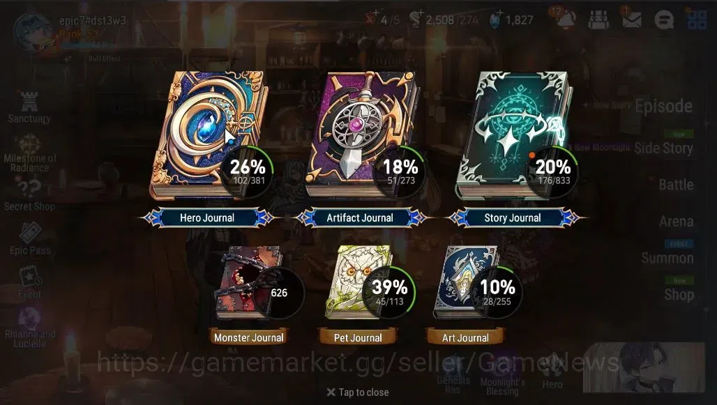 Epic Seven Accounts GLOBAL Unverif|NewEra|5 ML(Rhinna&Luciella,Straze, image 3