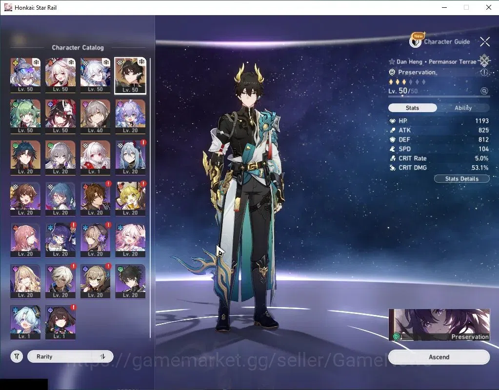 Honkai Star Rail Accounts Asia| TL 40|1 Golden Companion|7 Limited|(Sparxie, image 4