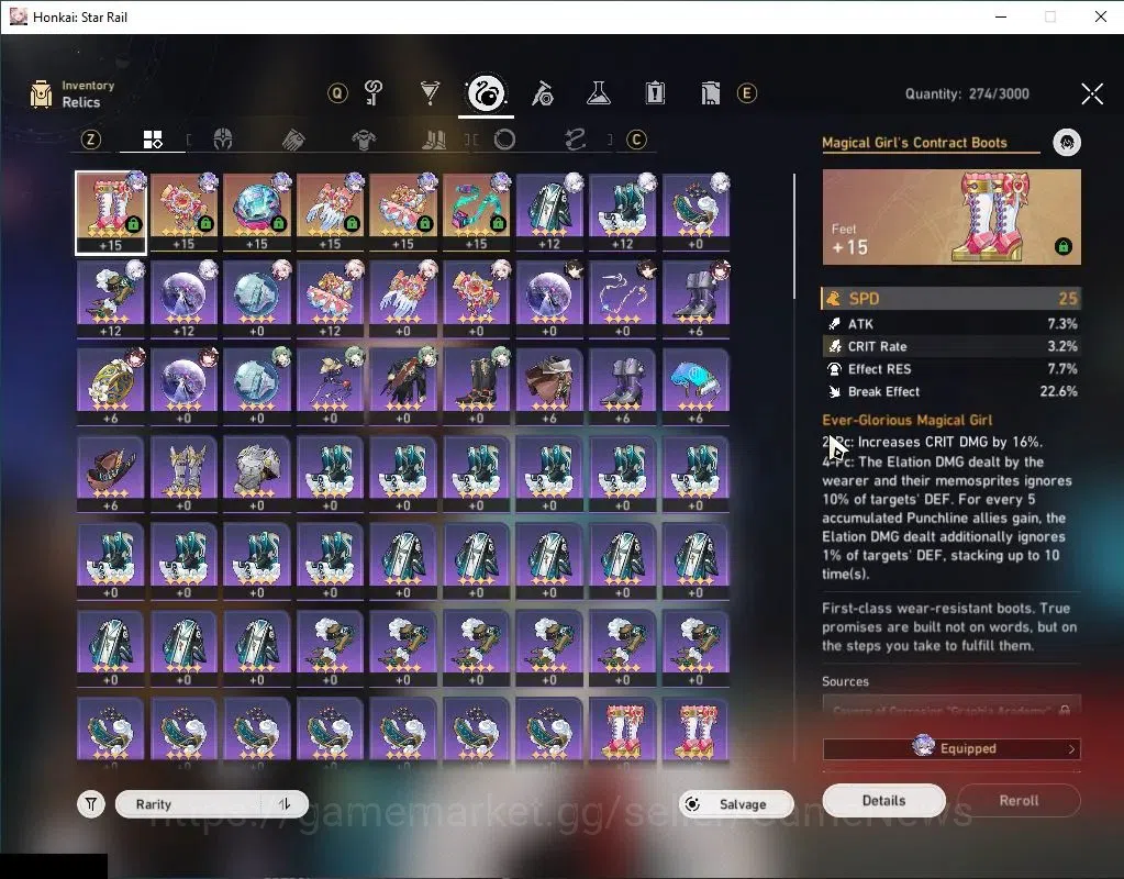 Honkai Star Rail Accounts Asia| TL 40|1 Golden Companion|7 Limited|(Sparxie, image 7