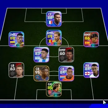 eFootball Accounts Legends & Iconic Players Android|Epic David Seaman Arsenal FC 98-99|5ShowTime Kevin De Bruyne & James