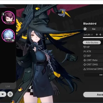 Neverness to Everness Accounts NA|Fresh Starter HL6|1Limit S-Class Blackbird+Arc |Very Low Explore|MC Female TakeMail Check