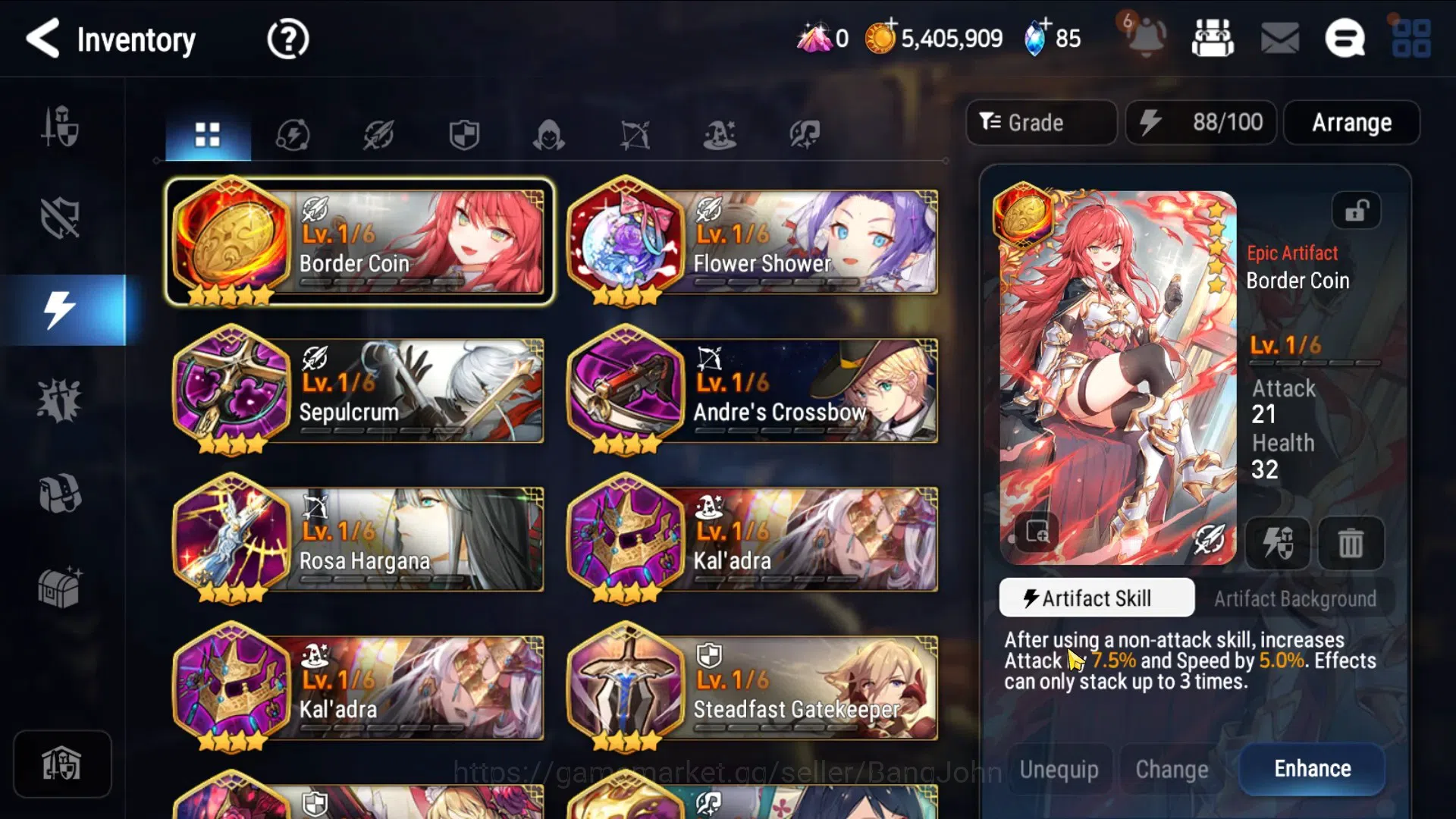 Epic Seven Accounts Global Unverif | Fresh Starter | 2 ML (Rhianna & L image 3