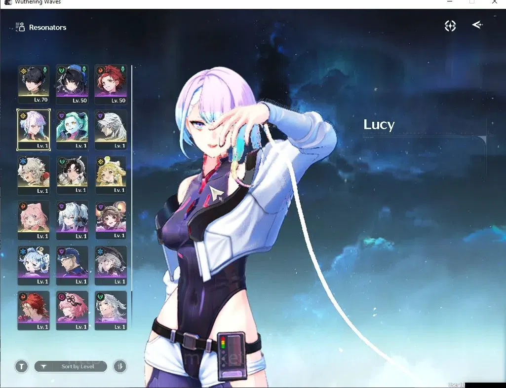 Wuthering Waves Accounts SEA | UL 48 | 2 Limited | [Lucy RC6, Rebecca]+Sign image 2