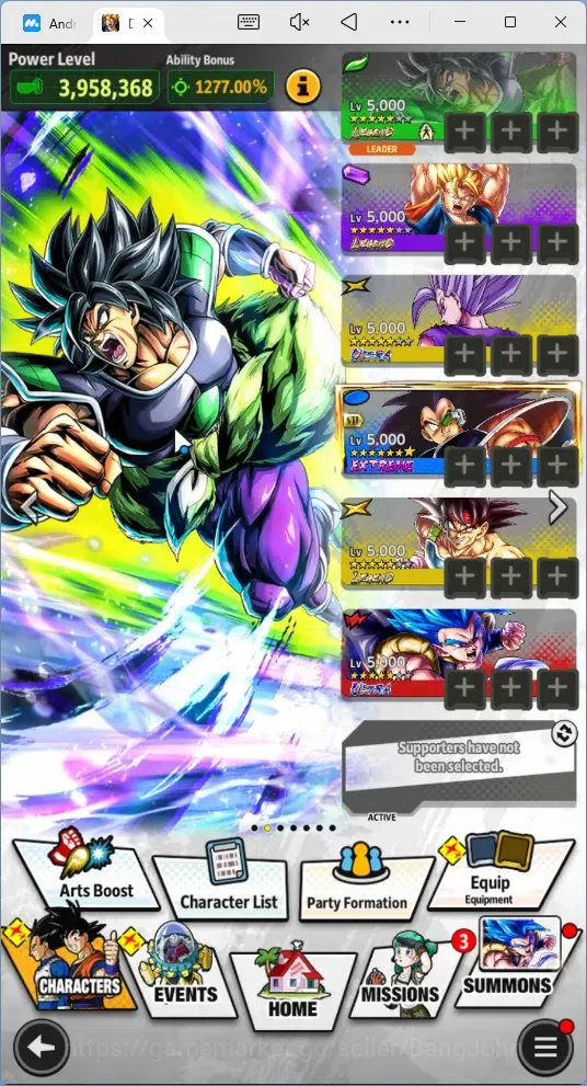 Dragon Ball Legends Accounts Android | Lvl 155|22.6M Total Power|61 CC|3 LR|3 U image 13