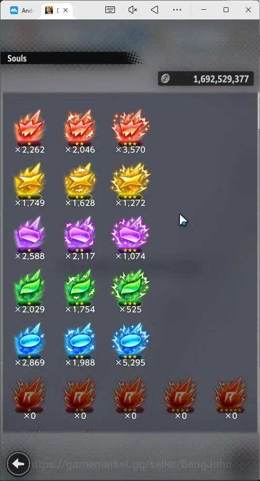 Dragon Ball Legends Accounts Android | Lvl 155|22.6M Total Power|61 CC|3 LR|3 U image 4