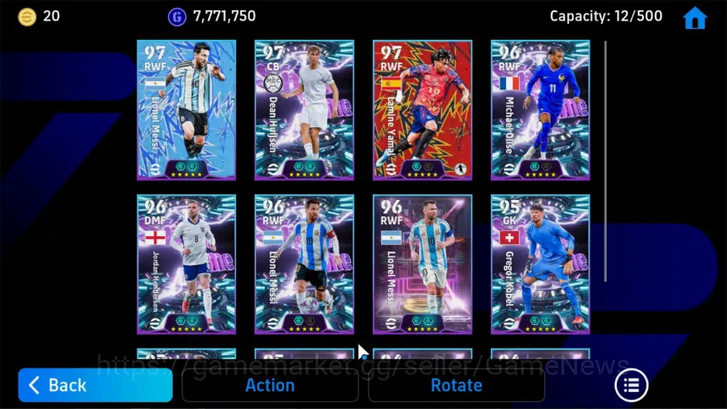 eFootball Accounts Legends & Iconic Players Android|BigTime Ronaldinho Gaucho,Shunsuke Nakamura|11Epic 11