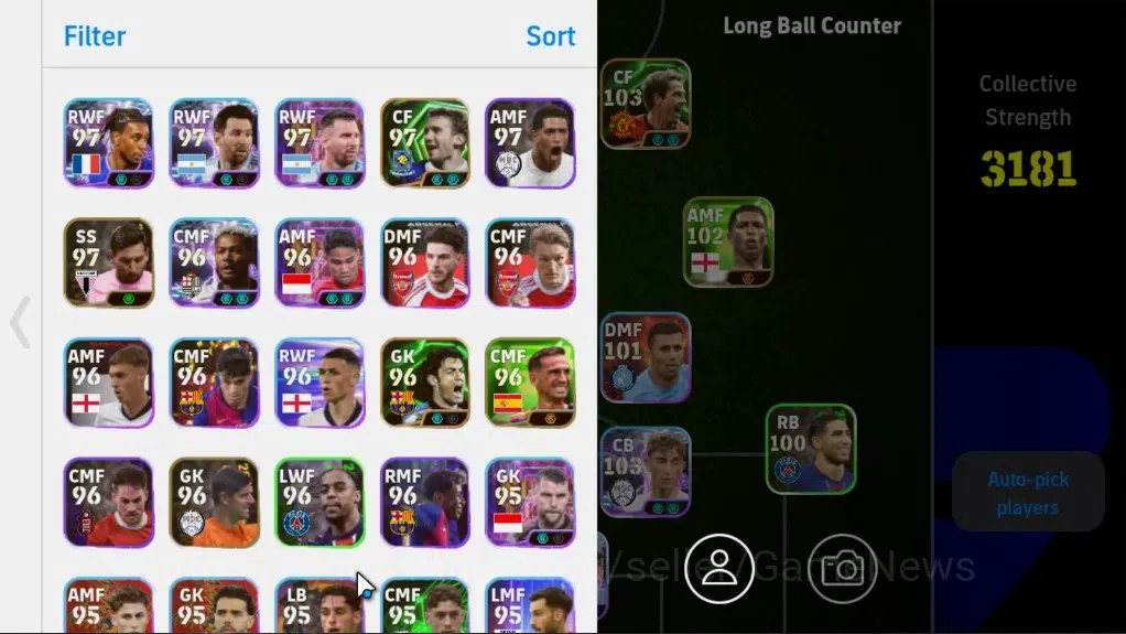 eFootball Accounts Legends & Iconic Players Android|BigTime Ronaldinho Gaucho,Shunsuke Nakamura|11Epic 2