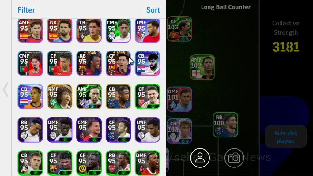 eFootball Accounts Legends & Iconic Players Android|BigTime Ronaldinho Gaucho,Shunsuke Nakamura|11Epic 3