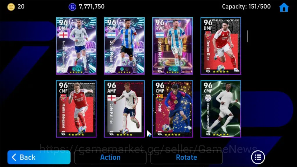 eFootball Accounts Legends & Iconic Players Android|BigTime Ronaldinho Gaucho,Shunsuke Nakamura|11Epic 7