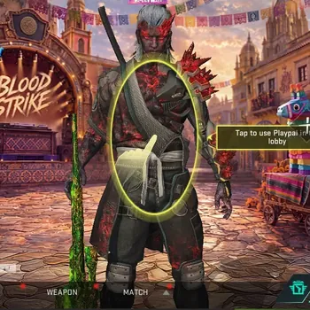 Blood Strike Accounts Collab Skin Asia|Eternal Deagle Scorpion+Melee Staff|Collab OPM SKS Mumen,TokRev MCX,FN2K,Jack|16