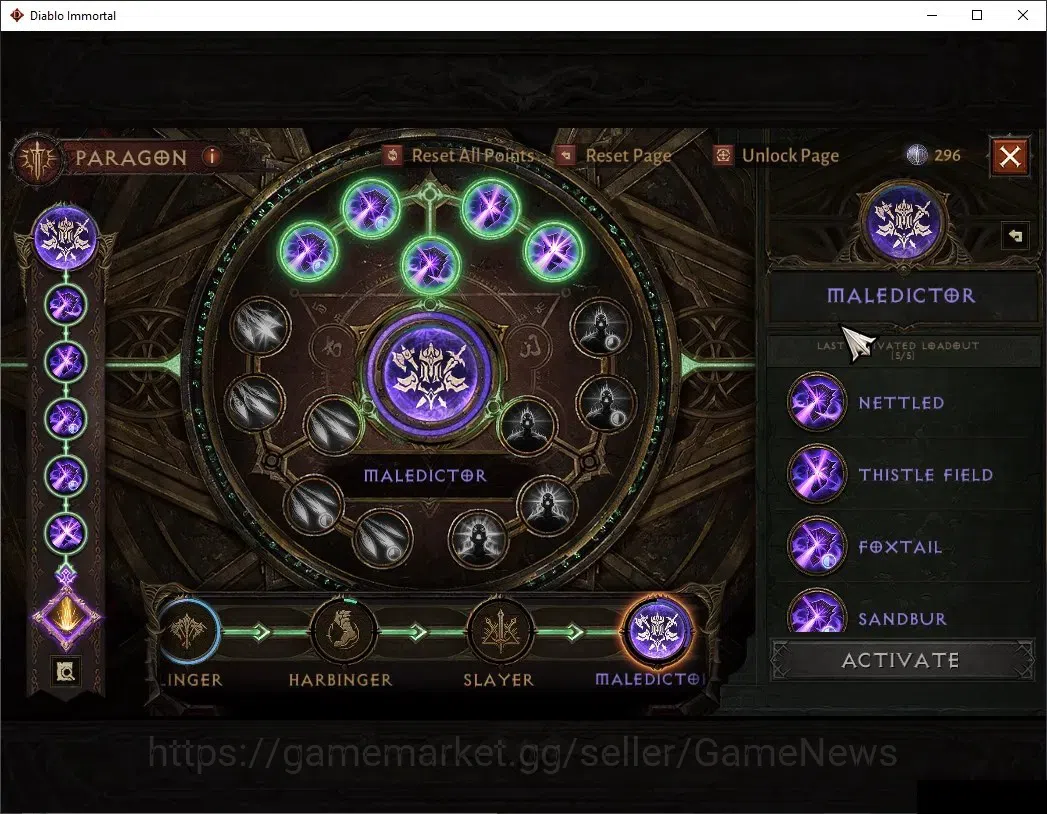 Diablo Immortal Accounts NA-Chains Of Honor|CS ON|Lv60(780)|Demon Hunter|CR image 11