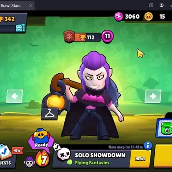 Brawl Stars Accounts Trophy 342 | 3 Max (Shelly,Edgar,Mortis) | 9 Brawler | 2523 Bling | 112 Gems | ProtectOff |Check SS