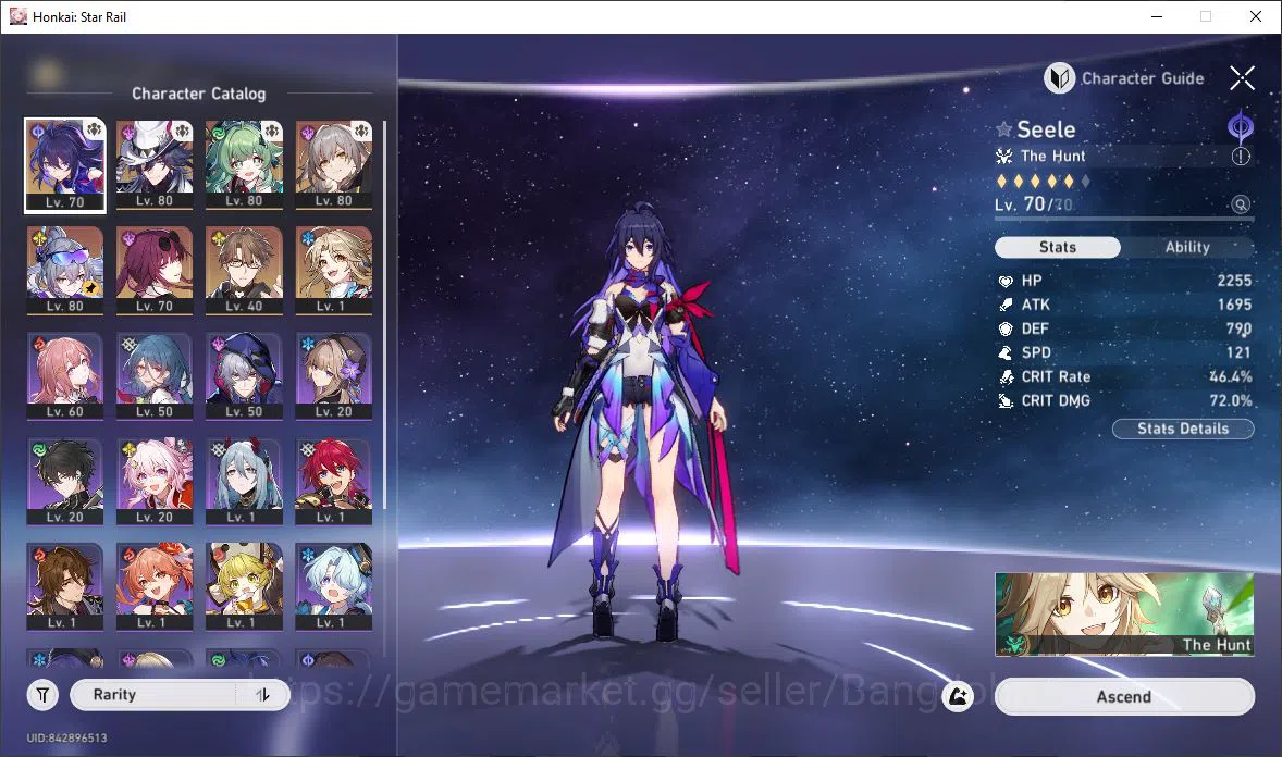 Honkai Star Rail Accounts [ASIA] TL 61 | 6 Limit | Seele | Ashveil | HuoHuo  image 13