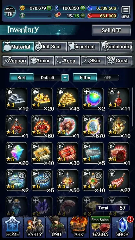 Last Cloudia Accounts Mid‑Game GLOBAL|Rank 18|100K Crystal|Collab (Goddess Tilith,Fire God Vargas A3) + (Goddess Lilaha)|11 7