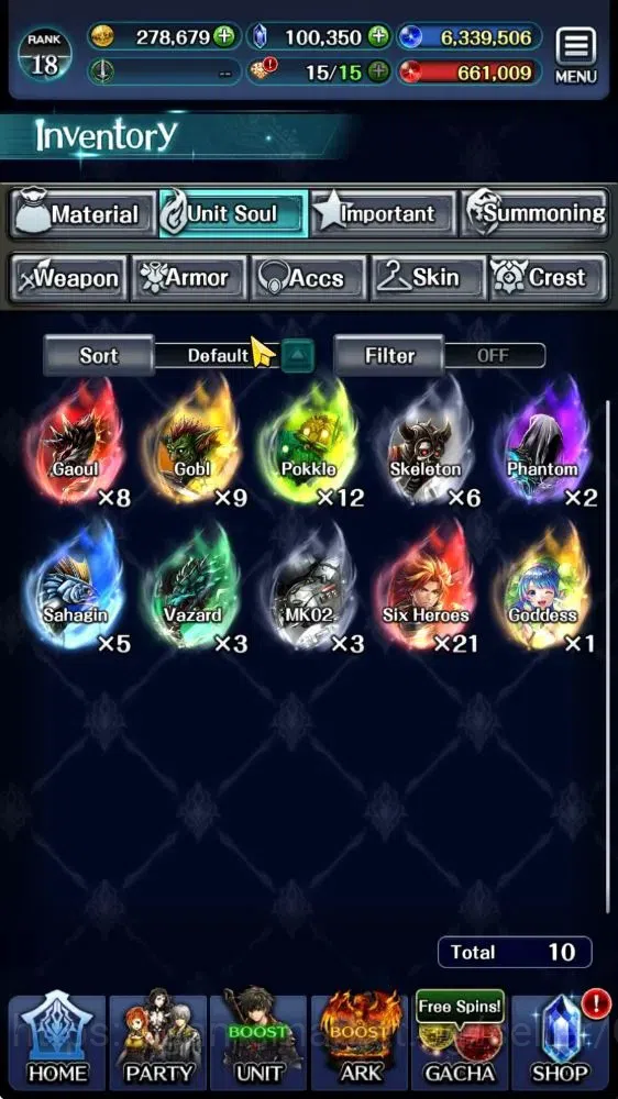 Last Cloudia Accounts Mid‑Game GLOBAL|Rank 18|100K Crystal|Collab (Goddess Tilith,Fire God Vargas A3) + (Goddess Lilaha)|11 9