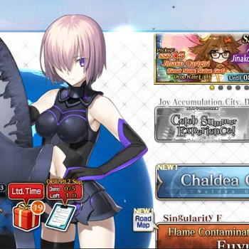 Fate-Grand Order Accounts NA Starter Lvl 1|1 SSR Servant ( Star Ciel )| 4 SR (Caster Okeanos,Etc)|271 Quartz, 52 Golden