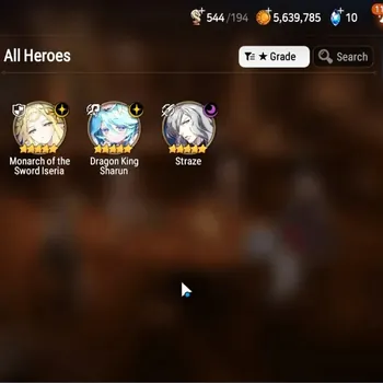 Epic Seven Accounts Starter GLOBAL Unverif|NewEra|3 ML(Monarch Sword Iseria,Straze,DK