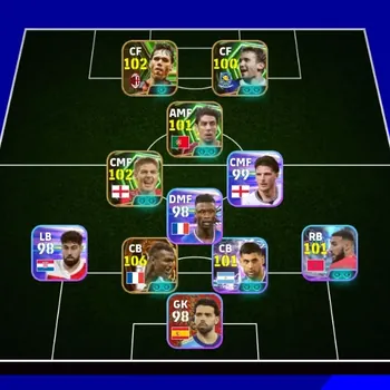 eFootball Accounts Legends & Iconic Players Android|PW 3114|BIGT Desailly,Epic VanBasten Gerrard Shevchenko RuiCosta,Shwt