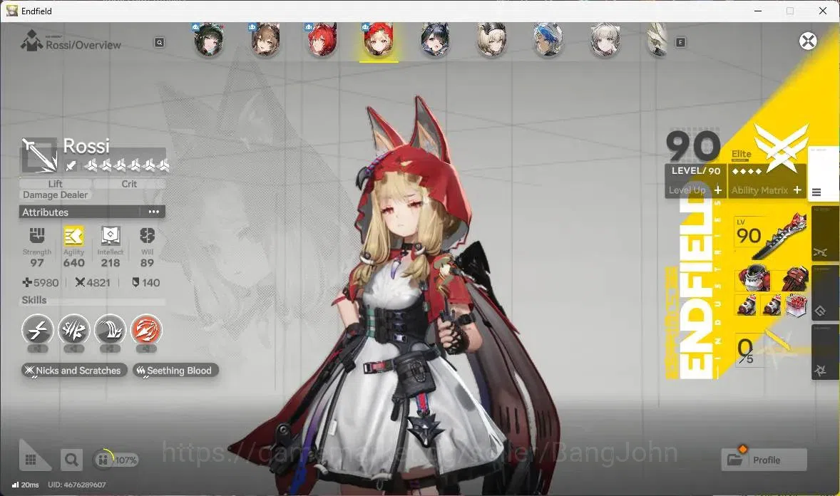 Arknights: Endfield Accounts ASIA | Lv 60| 5 Limit+ 3 Sign| Limit (Zhuang Fangy image 8