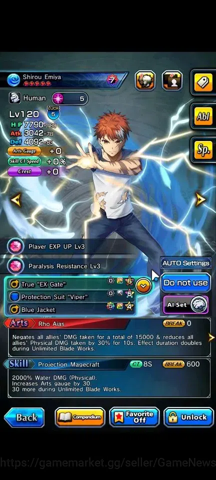 Grand Summoners Accounts End-Game Global|Rank 101|34 Ascend+9 TW|[LM Isliid,Chloe,Beta,Misaka,2X 7