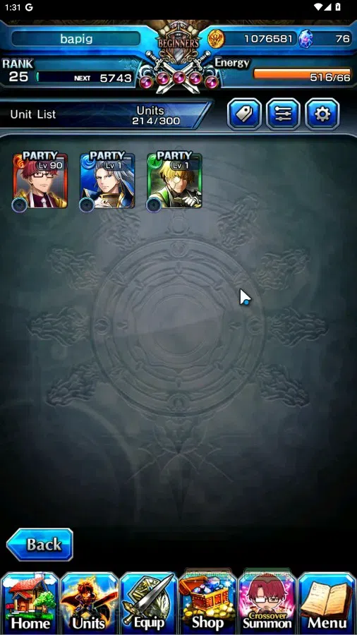 Grand Summoners Accounts Global|Rank 25|3 Ascend+1 TW (Choi Jong In)+TW,Sai image 4
