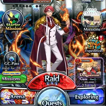 Grand Summoners Mid-Game Global|Rank 25|3 Ascend+1 TW (Choi Jong In)+TW,Sai image 1