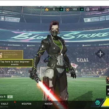 Blood Strike Starter ASIA|Fresh Starter|Melee ULTRA Lightblade-Dark For image 1