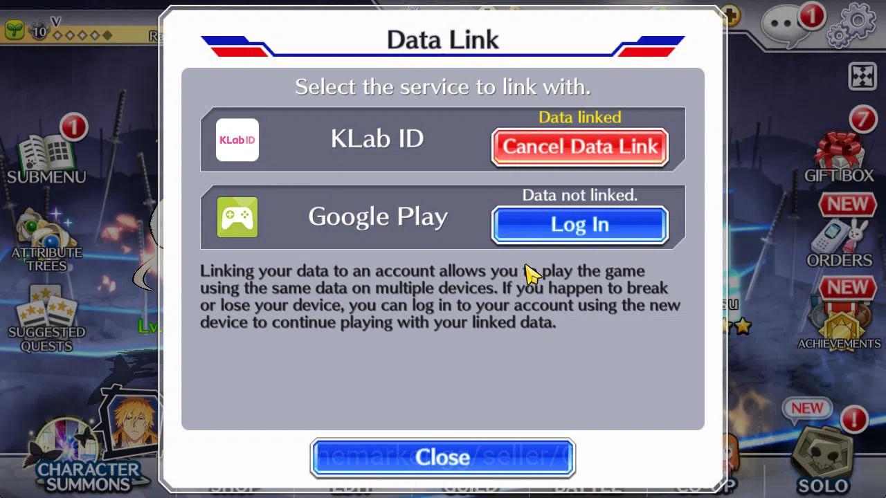 Bleach: Brave Souls Accounts Starter [GLOBAL]6K Orb+Fresh All Story|Christimas24 Nemu,Unleashed Halibel,Swimsuit23 11