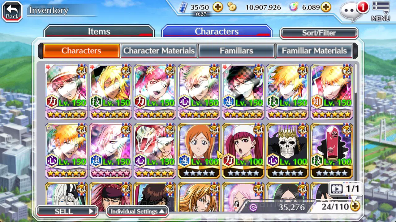 Bleach: Brave Souls Accounts Starter [GLOBAL]6K Orb+Fresh All Story|Christimas24 Nemu,Unleashed Halibel,Swimsuit23 8