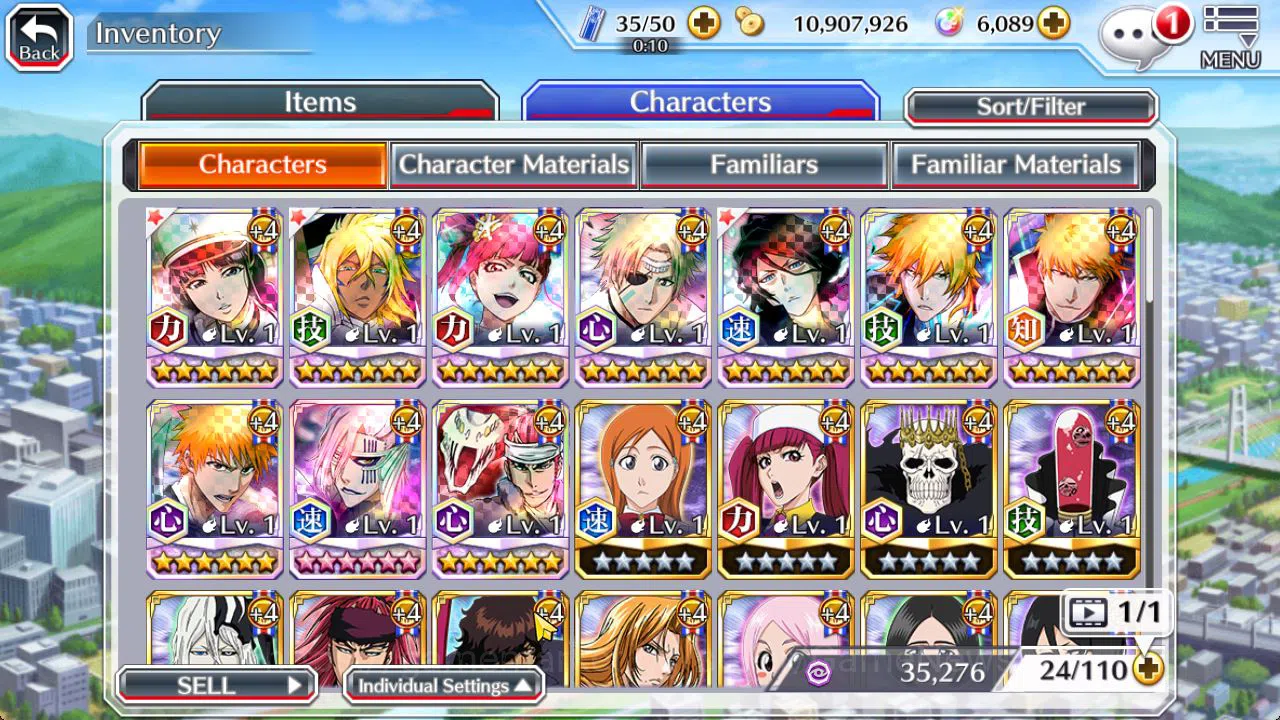 Bleach: Brave Souls Accounts Starter [GLOBAL]6K Orb+Fresh All Story|Christimas24 Nemu,Unleashed Halibel,Swimsuit23 9