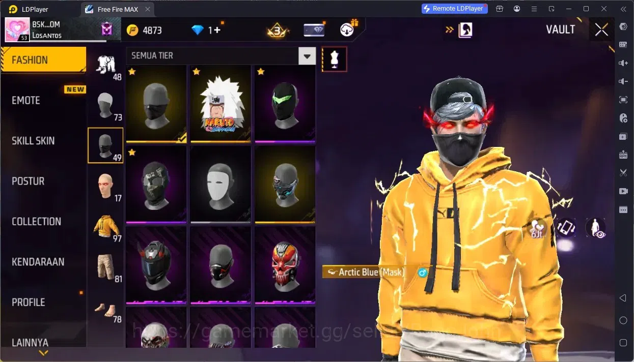Free Fire Accounts Indonesia | M1887- Emerald Poer, Mamba Gnaw, Bunny image 10