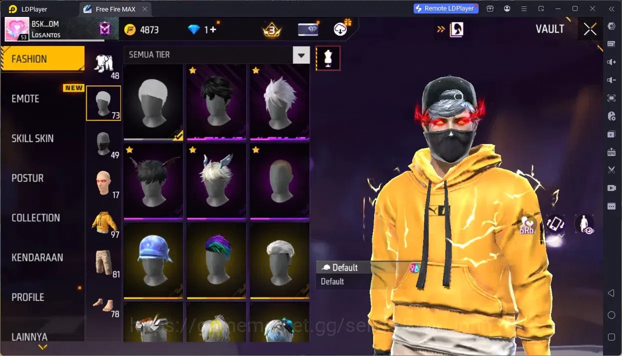 Free Fire Accounts Indonesia | M1887- Emerald Poer, Mamba Gnaw, Bunny image 9