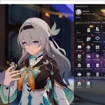 Honkai Star Rail Accounts Others Asia|TL 65|10 Limited|1 GC|Firefly,Dahlia,Lingsha,Phainon,Yaoguang,Aceron,Gilgamesh,Topaz