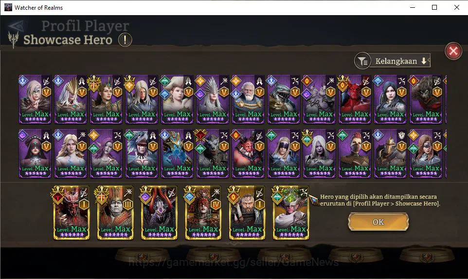 Watcher of Realms Accounts GLOBAL 60x|11M Power|15 Lord[PraetusA3,ValderonA1, image 20