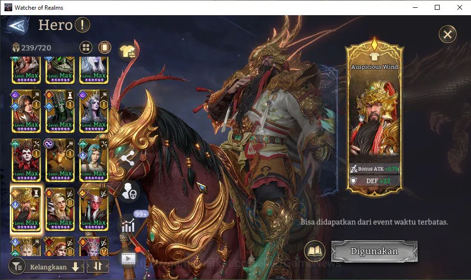 Watcher of Realms Accounts GLOBAL 60x|11M Power|15 Lord[PraetusA3,ValderonA1, image 4