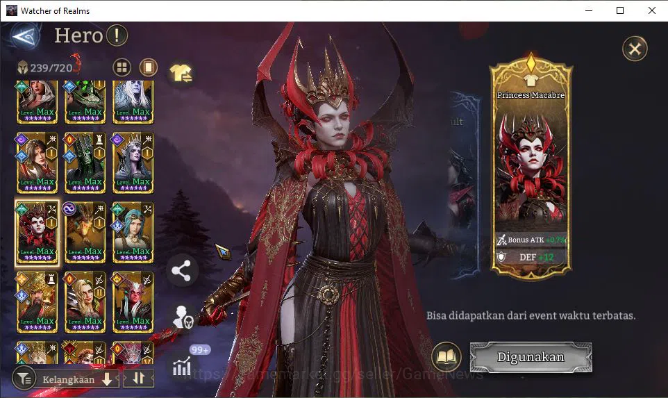 Watcher of Realms Accounts GLOBAL 60x|11M Power|15 Lord[PraetusA3,ValderonA1, image 5