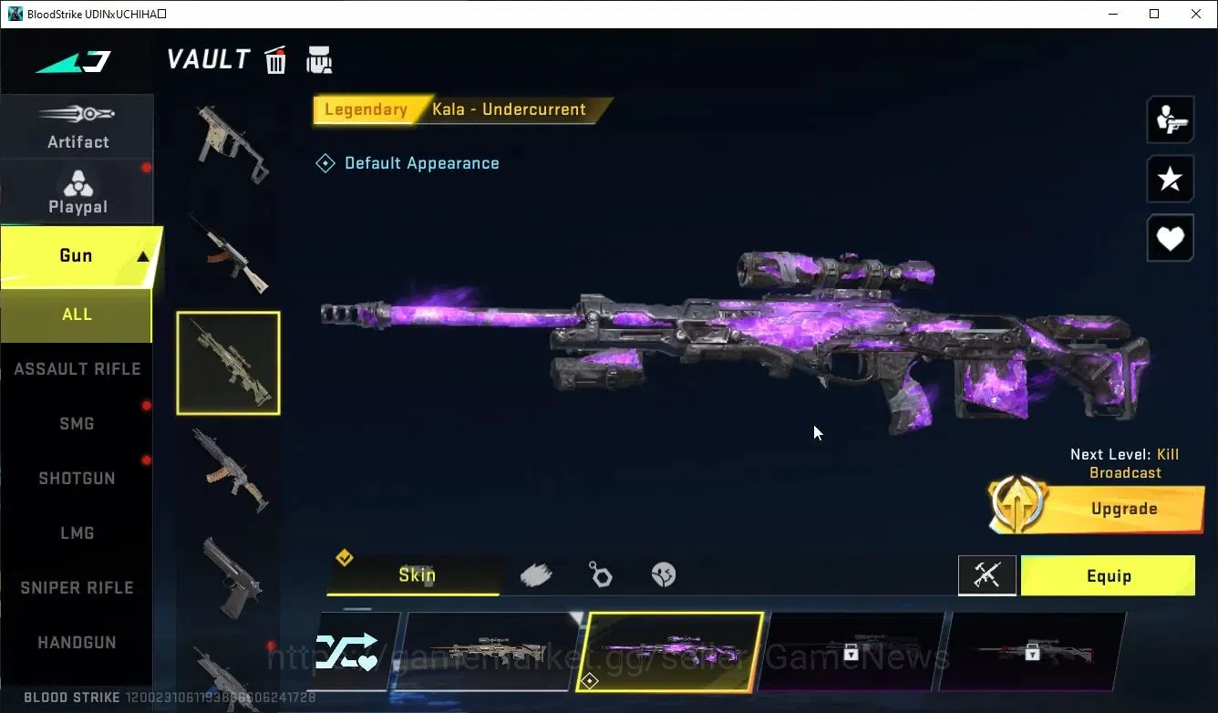 Blood Strike Accounts ASIA|ETERNAL AUG-Empyrean | 1 Legendary KALA-Under image 5