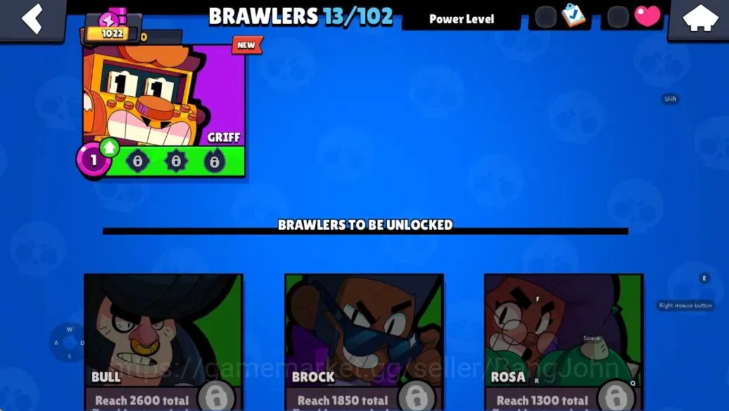 Brawl Stars Accounts Android | 1022 Thropy|13 Brawler-1 PL11(Shelly)+Hy image 6