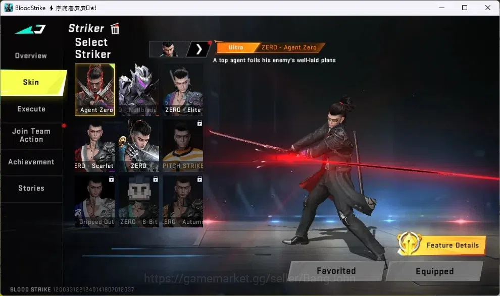 Blood Strike Accounts ASIA |1 ULTRA MELEE: Talon Knife-Sanctum|1BLEACH,1 image 12