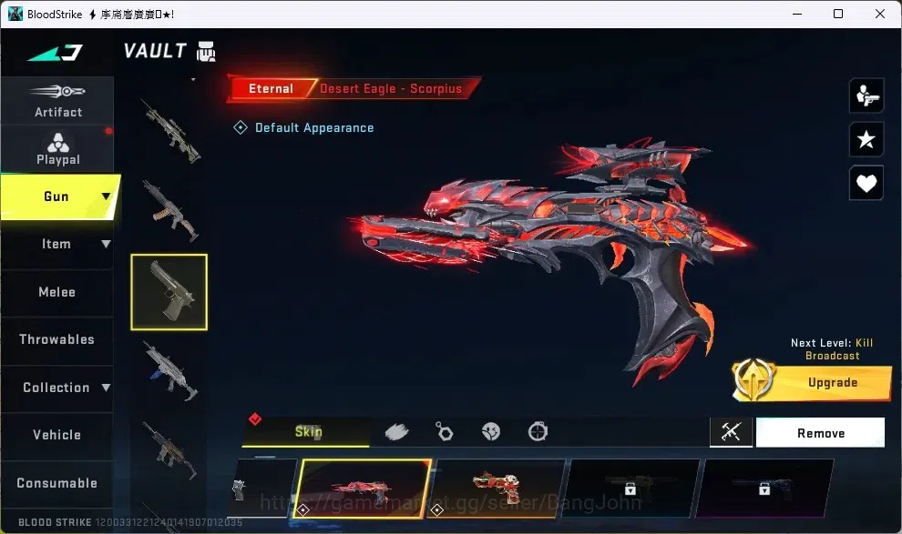 Blood Strike Accounts ASIA |1 ULTRA MELEE: Talon Knife-Sanctum|1BLEACH,1 image 2