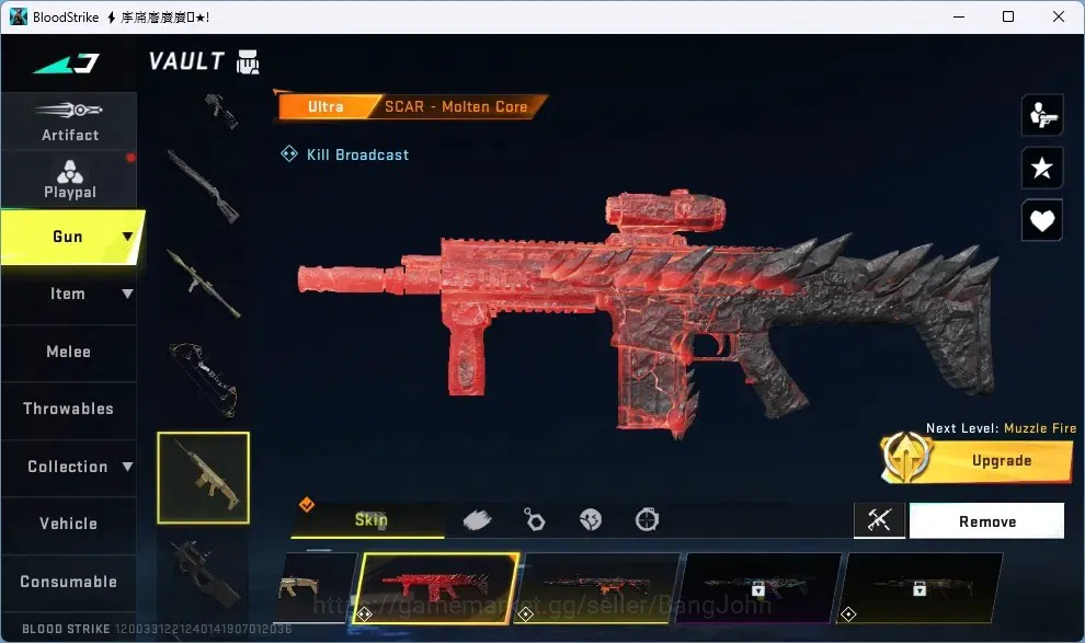 Blood Strike Accounts ASIA |1 ULTRA MELEE: Talon Knife-Sanctum|1BLEACH,1 image 5