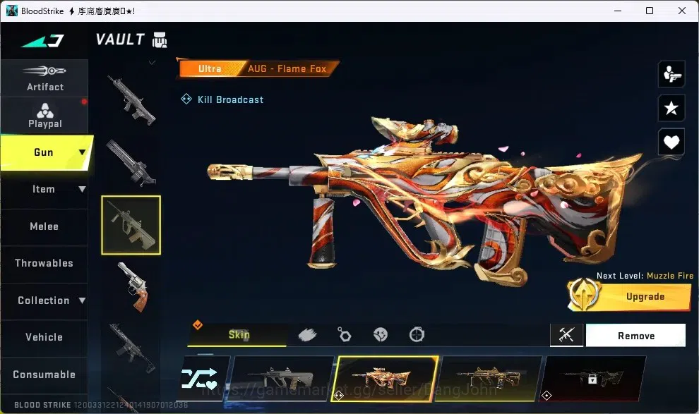 Blood Strike Accounts ASIA |1 ULTRA MELEE: Talon Knife-Sanctum|1BLEACH,1 image 6