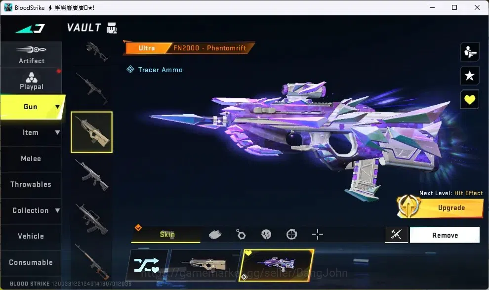 Blood Strike Accounts ASIA |1 ULTRA MELEE: Talon Knife-Sanctum|1BLEACH,1 image 7