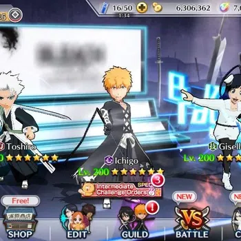 Bleach: Brave Souls Accounts Starter Global |7k Orb + 52k BP |Fresh Story(Ichigo, Giselle, Toshiro) | KlabID|Check SS BBS730Z