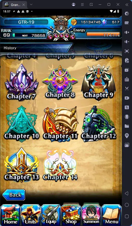 Grand Summoners Accounts GLOBAL|Ascend 17|Rank 69|Shirou Emiya TW|Summer Mi image 6