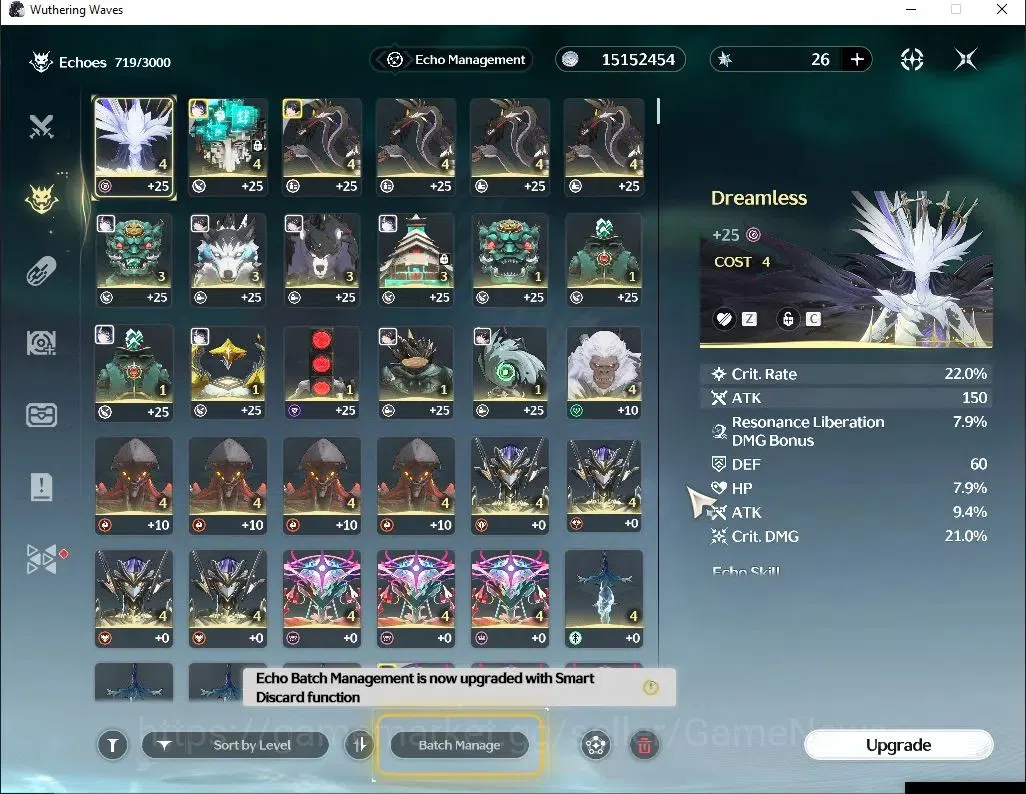 Wuthering Waves Accounts Starter NA|UL 53|2 Limited+3 Standard|Yangyang:Xuanling R5)+Sign Rebecca,Encore Etc|Rate On|MC 5