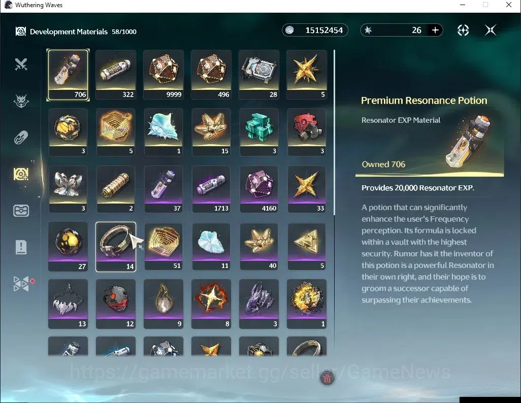 Wuthering Waves Accounts Starter NA|UL 53|2 Limited+3 Standard|Yangyang:Xuanling R5)+Sign Rebecca,Encore Etc|Rate On|MC 7